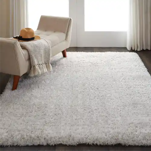 plush shag rug