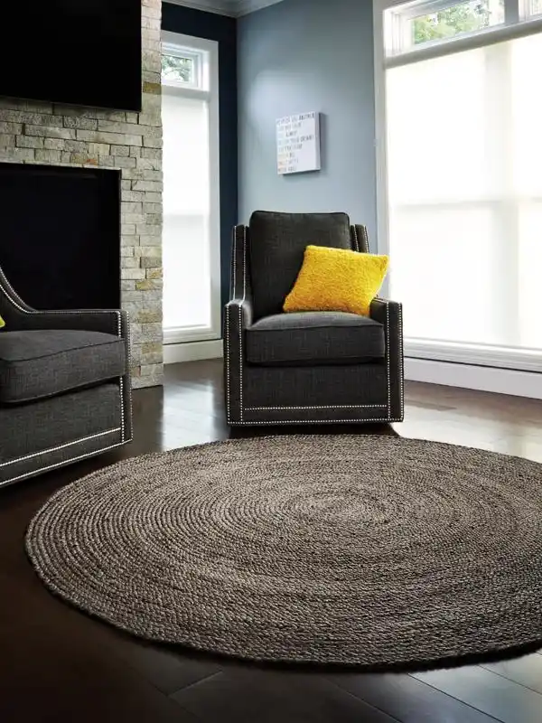 round sisal rug